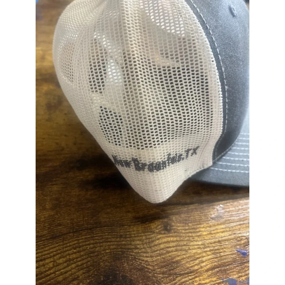 Richardson Trucker Hat Men One Size Gray Gypsy‎ River Resort Snapback Mesh Cap